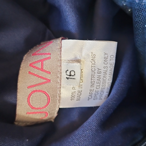 Jovani Royal Blue Formal Mermaid Dress - Picture 8 of 12